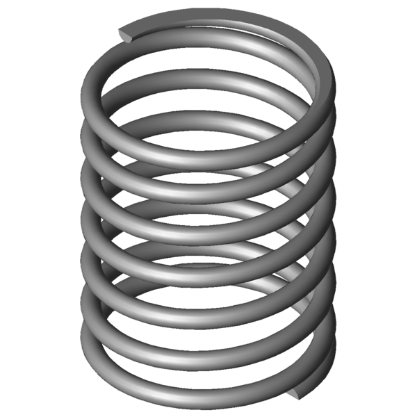 CAD kép nyomórugók VD-364R-31