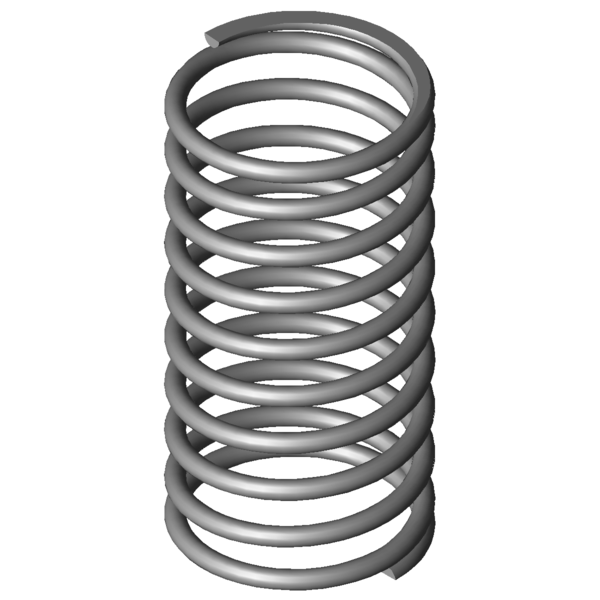 CAD kép nyomórugók VD-364R-32