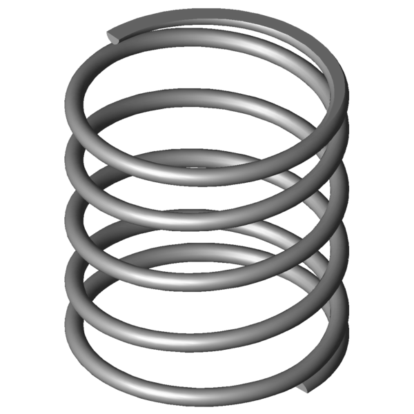 CAD kép nyomórugók VD-364R-56