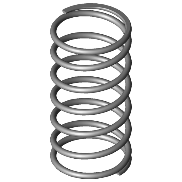 CAD kép nyomórugók VD-364R-61