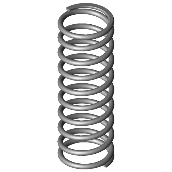 CAD kép nyomórugók VD-364R-72