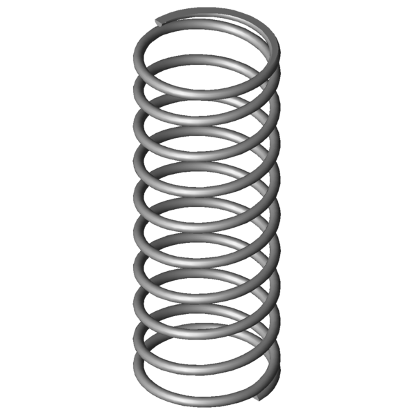 CAD kép nyomórugók VD-366A
