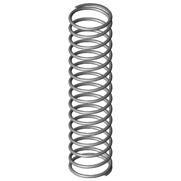 CAD kép nyomórugók VD-367A