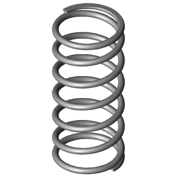 CAD kép nyomórugók VD-371