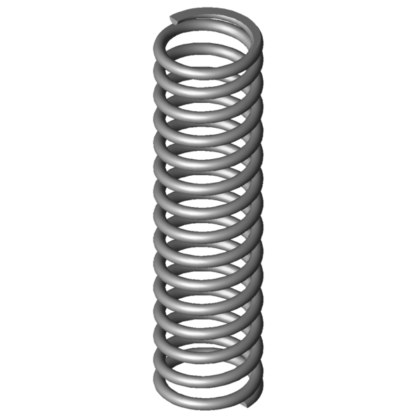 CAD kép nyomórugók VD-377A