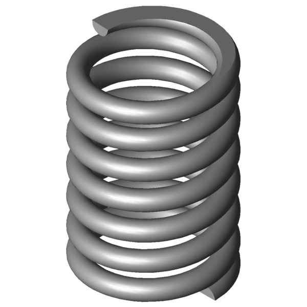 CAD kép nyomórugók VD-380A