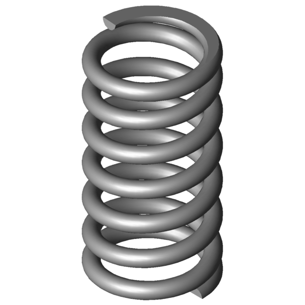 CAD kép nyomórugók VD-381
