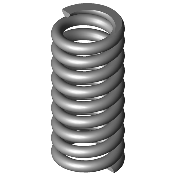 Immagine CAD Molle a compressione VD-386A