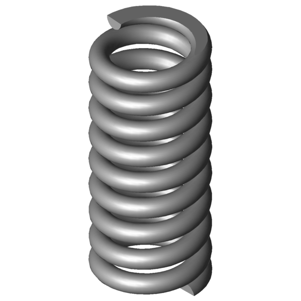 Immagine CAD Molle a compressione VD-389A-05