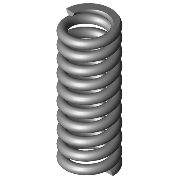 Immagine CAD Molle a compressione VD-389A-06