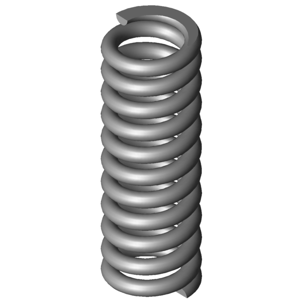 Immagine CAD Molle a compressione VD-389A-07
