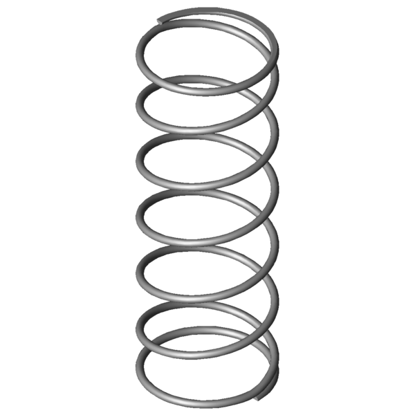Immagine CAD Molle a compressione VD-389C