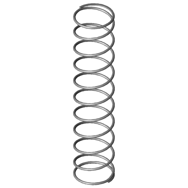 Immagine CAD Molle a compressione VD-389D