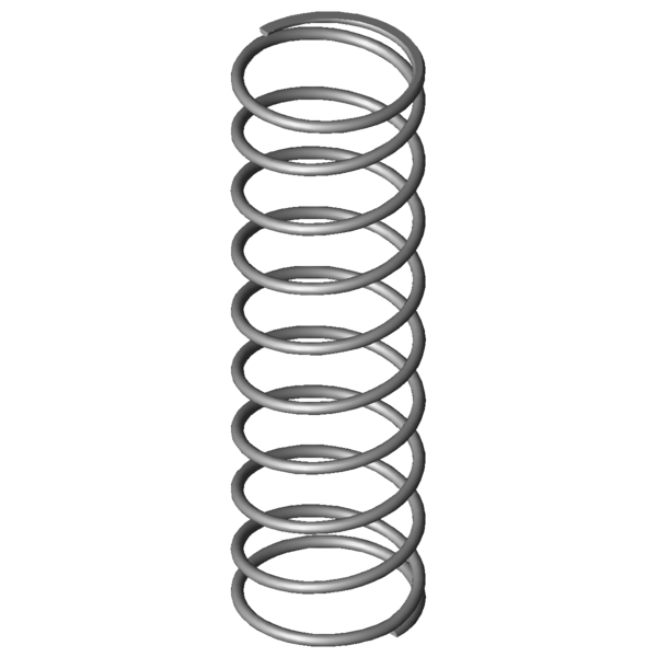 Immagine CAD Molle a compressione VD-389E-14