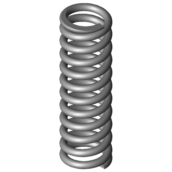 Immagine CAD Molle a compressione VD-389N-03