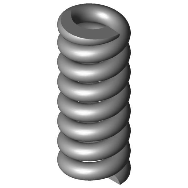 Immagine CAD Molle a compressione VD-389R-01