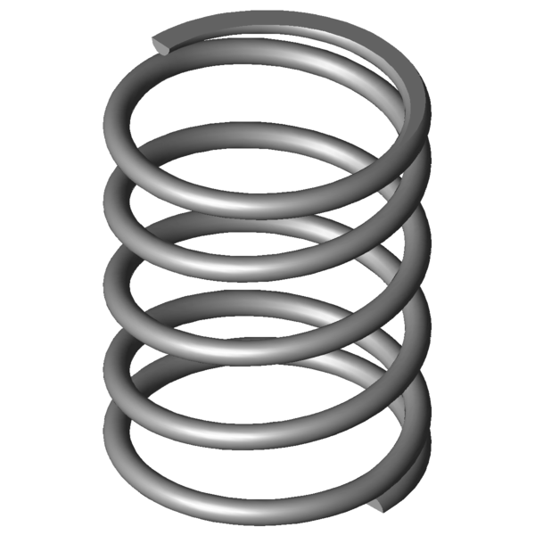Immagine CAD Molle a compressione VD-394A