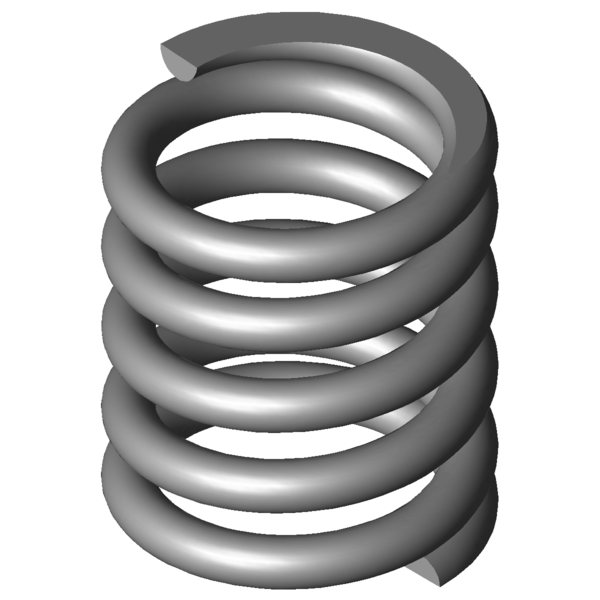 CAD image Compression springs VD-404A