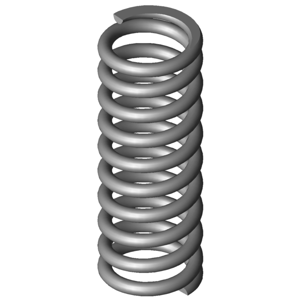 Immagine CAD Molle a compressione VD-407