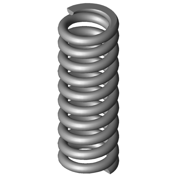 Immagine CAD Molle a compressione VD-412