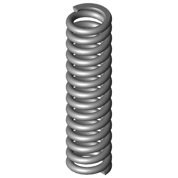 Immagine CAD Molle a compressione VD-413