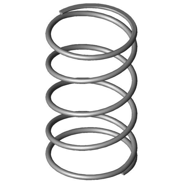Immagine CAD Molle a compressione VD-414A
