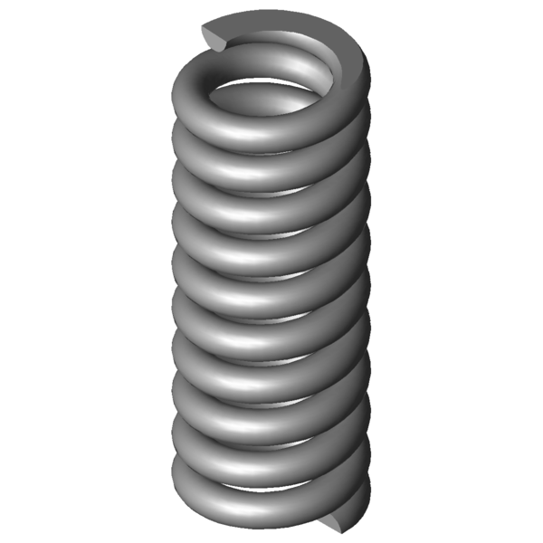 Immagine CAD Molle a compressione VD-414AC