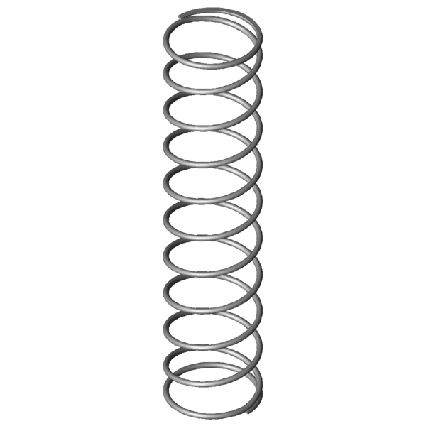 Immagine CAD Molle a compressione VD-414C