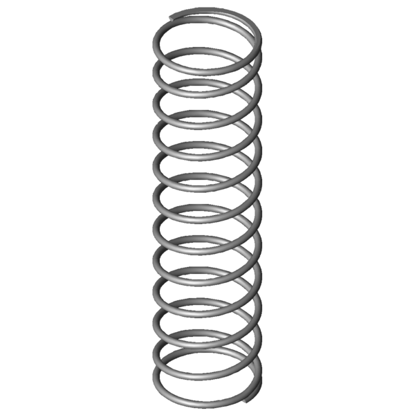 Immagine CAD Molle a compressione VD-414D-16