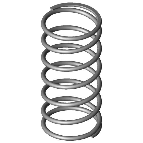 Immagine CAD Molle a compressione VD-414D-22