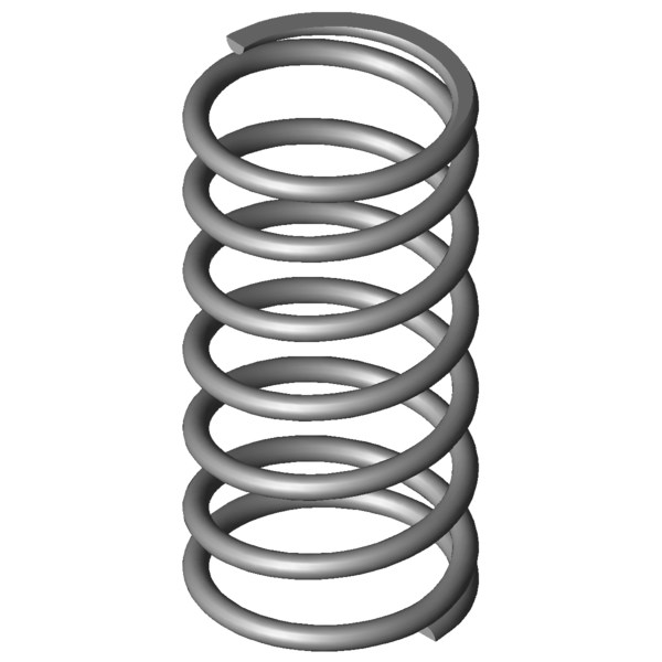 Immagine CAD Molle a compressione VD-414F