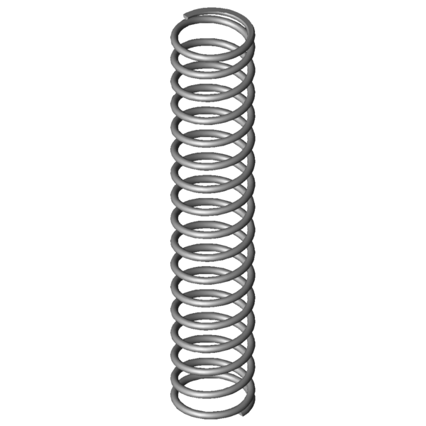 Immagine CAD Molle a compressione VD-414H