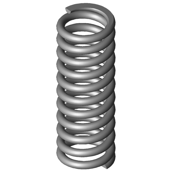 Immagine CAD Molle a compressione VD-414L