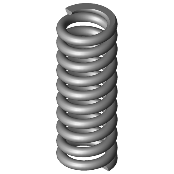 Imagen CAD Muelles de compresión VD-437