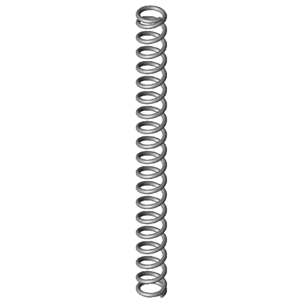 CAD image Cable/hose protection coil 1410 X1410-10L