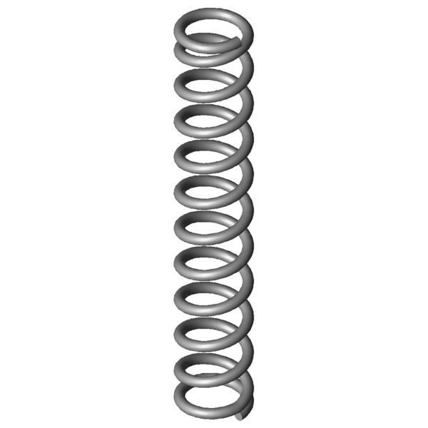CAD image Cable/hose protection coil 1410 X1410-20L