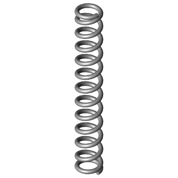 CAD image Cable/hose protection coil 1410 X1410-20S