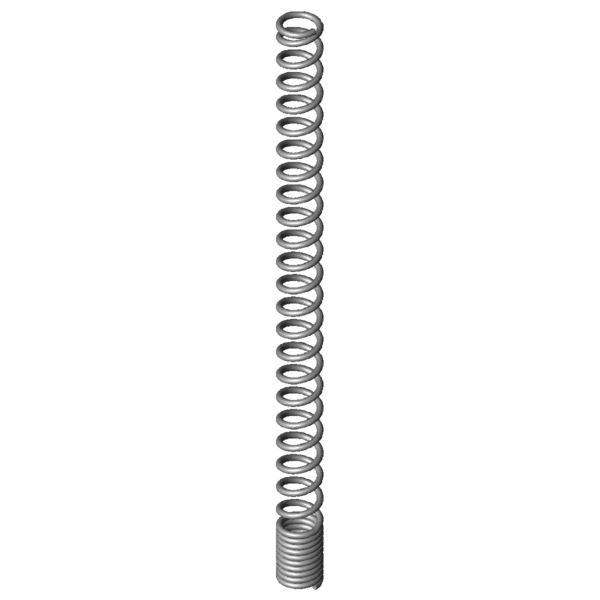 CAD-Bild Kabel-/Schlauchschutzspirale 1420 X1420-8L