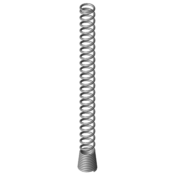 CAD-Bild Kabel-/Schlauchschutzspirale 1440 X1440-8L