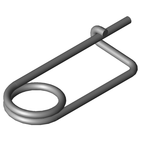 Immagine CAD Delle coppiglia sicurezza X400-10L