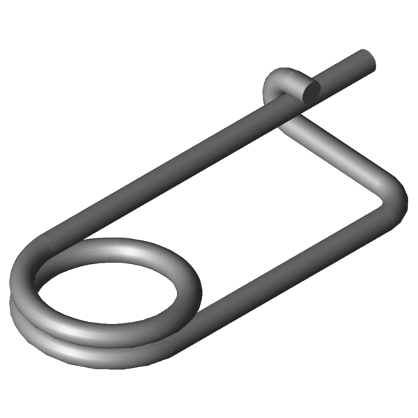 Immagine CAD Delle coppiglia sicurezza X400-14L