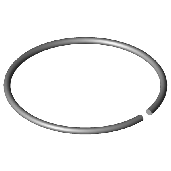 Imagem CAD Anéis de eixo X420-75