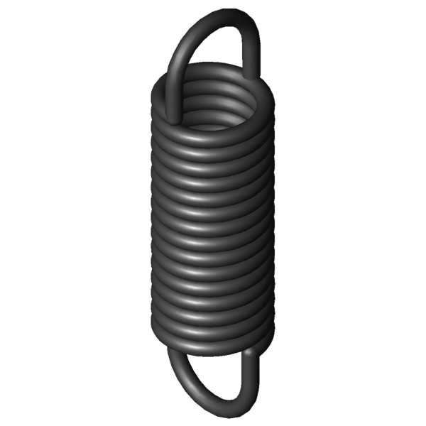 Immagine CAD Molle a trazione Z-100MX