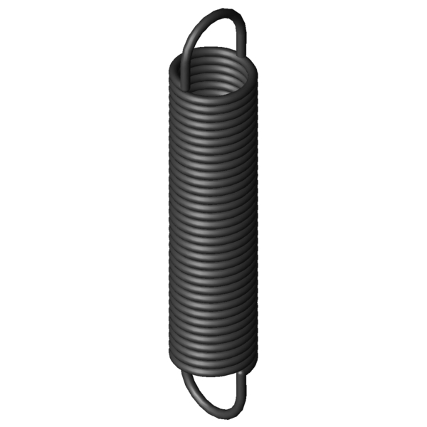 Immagine CAD Molle a trazione Z-130K-03X