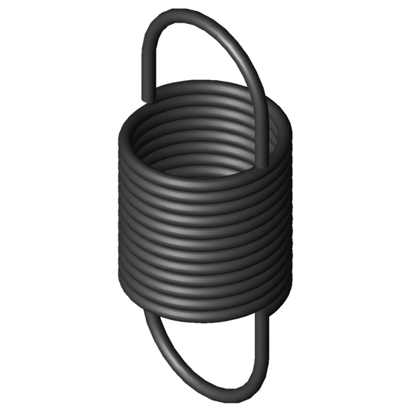 Immagine CAD Molle a trazione Z-238AI