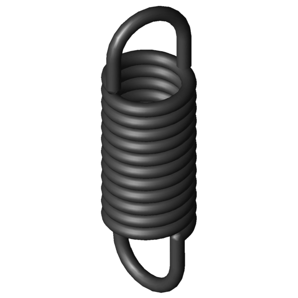 CAD image Extension Springs Z-320HI