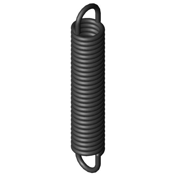 CAD image Extension Springs Z-321X