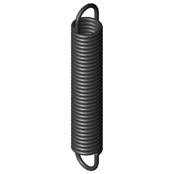 Imagen CAD Muelles de extensión Z-352X