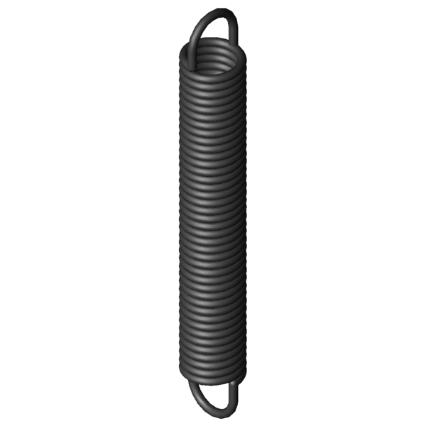 Imagen CAD Muelles de extensión Z-353X