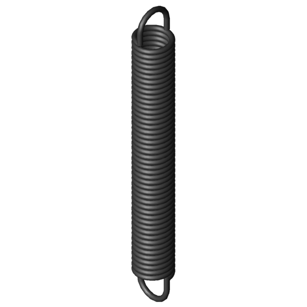 Imagen CAD Muelles de extensión Z-354X